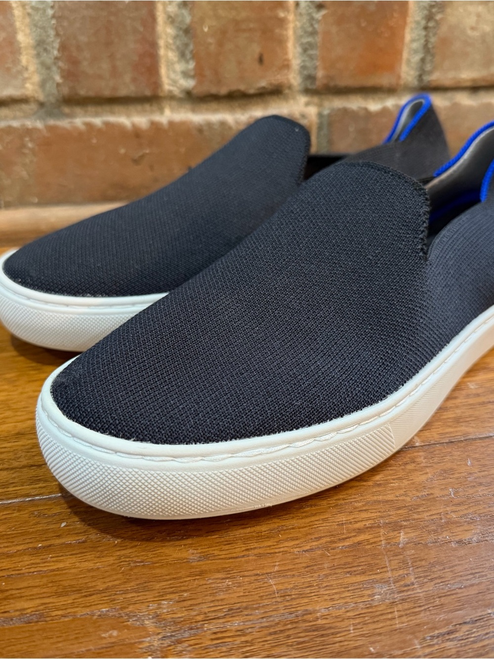 Rothy’s Black Slip-On Sneakers / women’s 9 - Picture 1 of 6